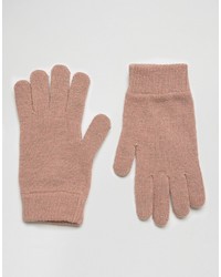 rosa Handschuhe