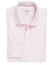 rosa Hemd mit geometrischem Muster
