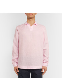 rosa Hemd von Orlebar Brown