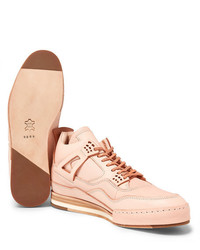 rosa hohe Sneakers aus Leder von Hender Scheme