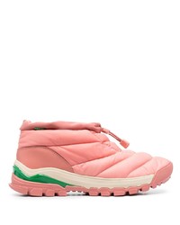 rosa hohe Sneakers aus Leder von Vans