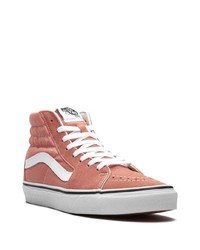 rosa hohe Sneakers aus Segeltuch von Vans