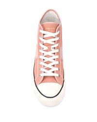 rosa hohe Sneakers aus Wildleder von Sandro Paris