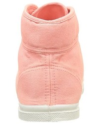 rosa hohe Sneakers von Bensimon