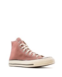 rosa hohe Sneakers von Converse