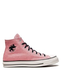 rosa hohe Sneakers von Converse