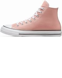 rosa hohe Sneakers von Converse
