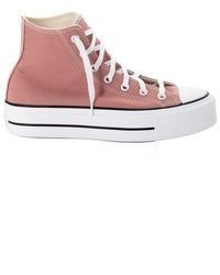 rosa hohe Sneakers von Converse