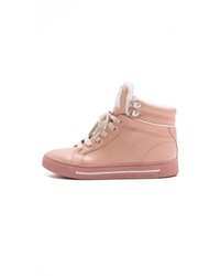 rosa hohe Sneakers von Marc by Marc Jacobs