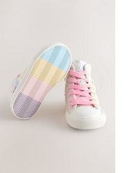 rosa hohe Sneakers von NEXT
