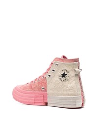 rosa hohe Sneakers von Converse