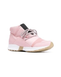 rosa hohe Sneakers von Trussardi Jeans