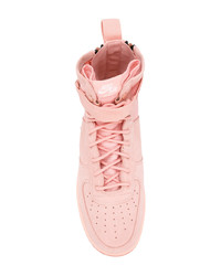 rosa hohe Sneakers von Nike
