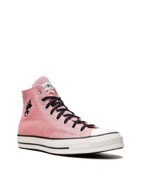 rosa hohe Sneakers von Converse