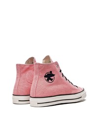 rosa hohe Sneakers von Converse