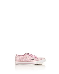 rosa horizontal gestreifte Schuhe von Mtng