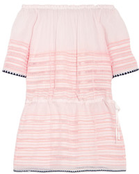 rosa horizontal gestreiftes Kleid von Lemlem