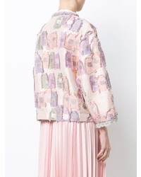 rosa Jacke mit einer offenen Front von Tsumori Chisato
