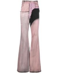rosa Jeans mit Flicken