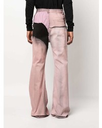 rosa Jeans mit Flicken von Rick Owens