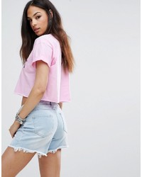 rosa Jeans T-shirt von Missguided