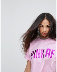 rosa Jeans T-shirt von Missguided