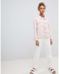 rosa Jeansjacke von WÅVEN