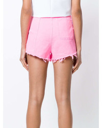 rosa Jeansshorts von MSGM