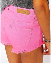 rosa Jeansshorts von N.