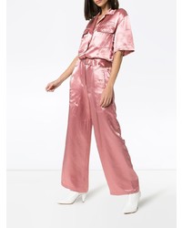 rosa Jumpsuit aus Satin von Sies Marjan