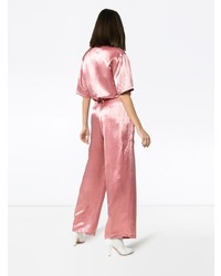 rosa Jumpsuit aus Satin von Sies Marjan