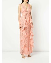 rosa Jumpsuit mit Rüschen von Alice McCall