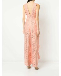 rosa Jumpsuit mit Rüschen von Alice McCall