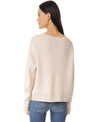 rosa Kaschmirpullover von Club Monaco