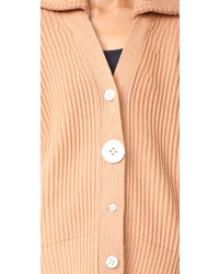 rosa klobige Strickjacke von Edun