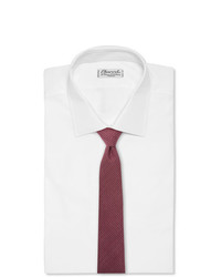 rosa Krawatte mit Hahnentritt-Muster von Richard James