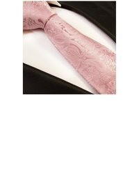 rosa Krawatte von Paul Malone
