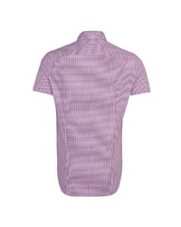 rosa Kurzarmhemd mit Vichy-Muster von Seidensticker