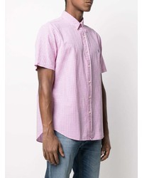rosa Kurzarmhemd mit Vichy-Muster von Polo Ralph Lauren