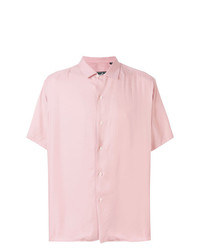 rosa Kurzarmhemd von Gitman Vintage