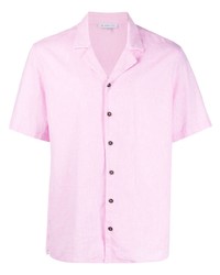 rosa Kurzarmhemd von Manuel Ritz