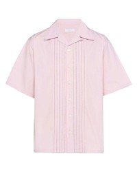 rosa Kurzarmhemd von Prada