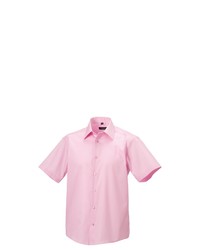 rosa Kurzarmhemd von Russell