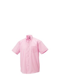 rosa Kurzarmhemd von Russell