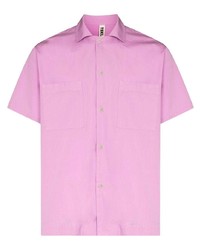 rosa Kurzarmhemd von Tekla