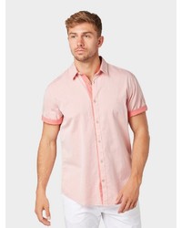 rosa Kurzarmhemd von Tom Tailor
