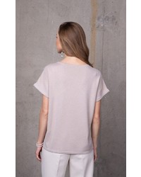 rosa Kurzarmpullover von Passioni