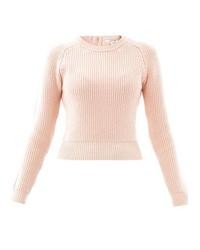 rosa kurzer Pullover