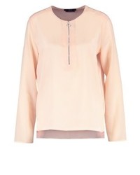 rosa Langarmbluse von Set