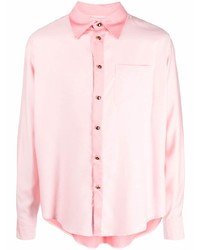 rosa Langarmhemd von 4SDESIGNS